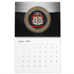 [100] Knights Templar Coat of Arms Calendar