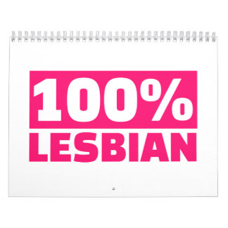 100% Lesbian Calendar