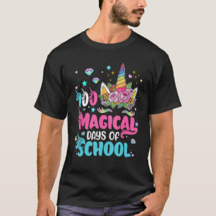 100 Magical Days Happy 100th Day Of School Unicorn T-Shirt