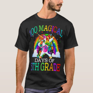 100 Magical Days Of 5th Grade Unicorn T-Shirt