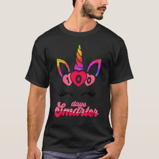 100 Magical Days of School 100 Days Smarter Cute U T-Shirt
