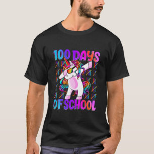 100 Magical Days Of School Unicorn Teacher Student T-Shirt