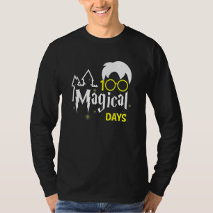 100 Magical Days Wizard 100th Days Of School Teac T-Shirt