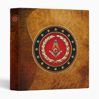 [100] Masonic Square and Compasses [3rd Degree] Binder