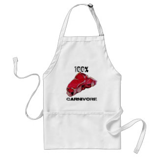 100% Meat Eater - CARNIVORE - Customized Standard Apron