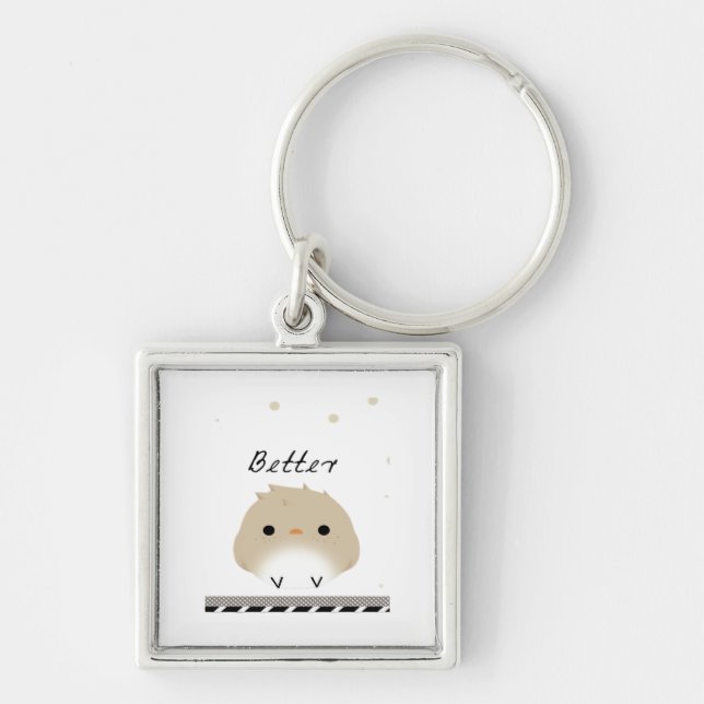 100 Men Vs 1 Gorilla Keychain (Front)