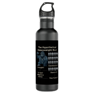 100 Men vs Cool Gorilla 710 Ml Water Bottle