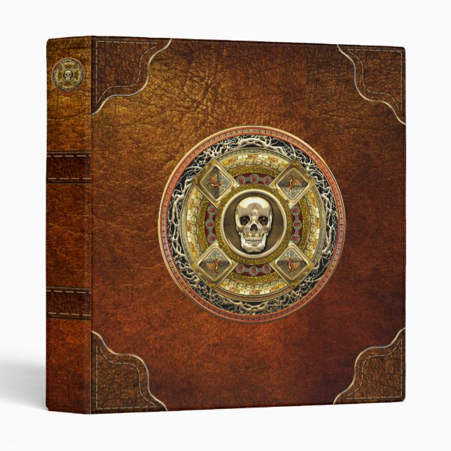 [100] Mictlantecuhtli – Aztec God of Death Binder (Front/Spine)