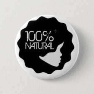100% Natural 2 Inch Round Button