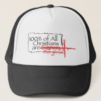 100% of Christians Logo Cap