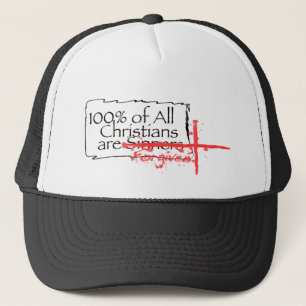 100% of Christians Logo Cap