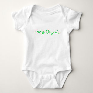 100% Organic Baby Bodysuit