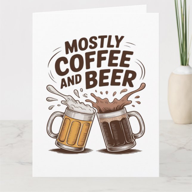 100% Organic Dad Card (Front)