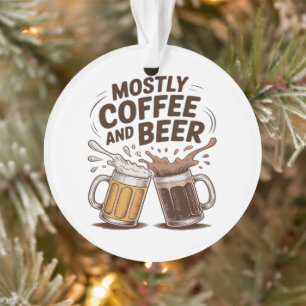 100% Organic Dad Ornament