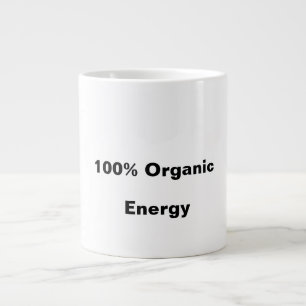 100% Organic Energy Coffee mug