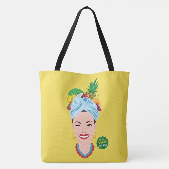 100% Organic Since 1930 Tote Bag (Back)