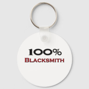 100 Percent Blacksmith Keychain
