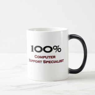 100 Percent Computer Support Specialist Magic Mug