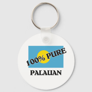 100 Percent PALAUAN Keychain
