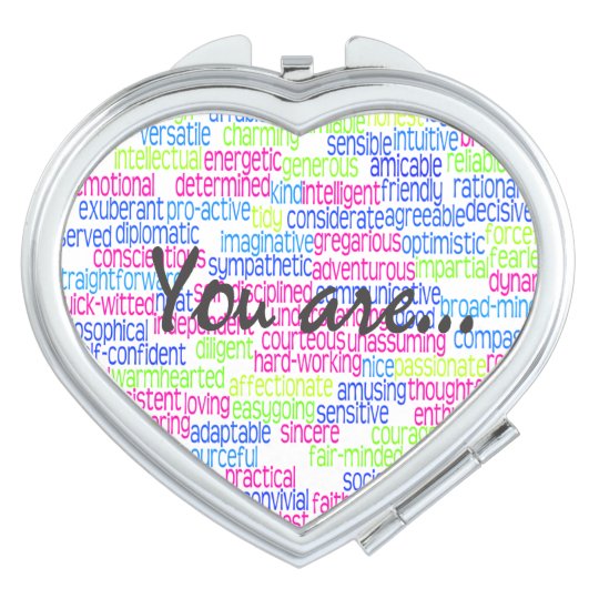 100-positive-words-that-describe-you-vanity-mirror-zazzle-ca