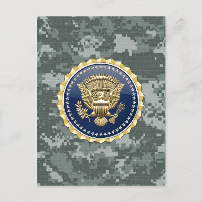 [100] Presidential Service Badge [PSB] Postcard (Front)
