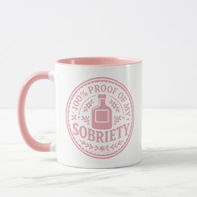 100% Proof of My Sobriety - Mug (Left)