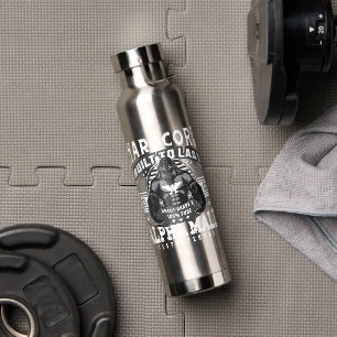 100 % Pure Uncut Hardcore Built to Last ALPHA MALE Water Bottle