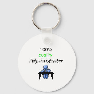 100% quality administrator keychain