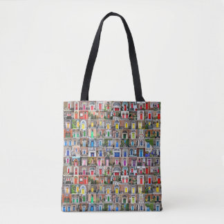 100 Rainbow Doors of Dublin Tote Bag