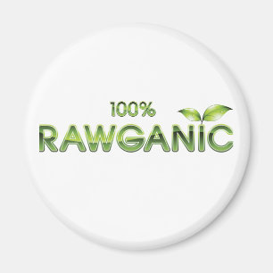 100% Rawganic Raw Food Magnet