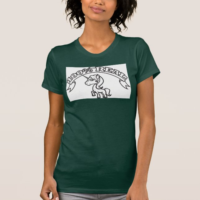 100% Real T-Shirt (Front)