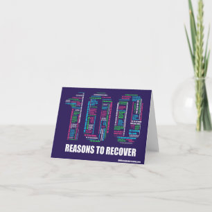 100 Reasons Notecard