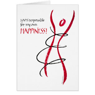 100%Responsible - card