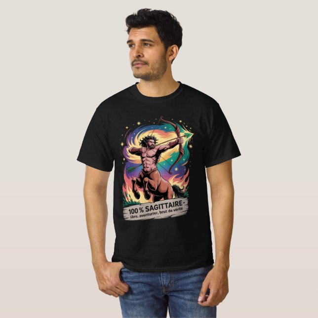 100% SAGITARY T-Shirt (Front Full)