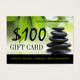 100 - Salon Gift Card