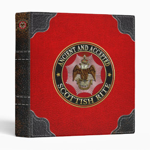 [100] Scottish Rite Double-headed Eagle Binder