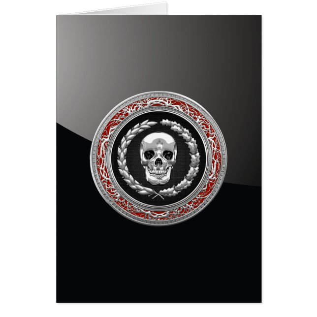 [100] Silver Skull (Front)