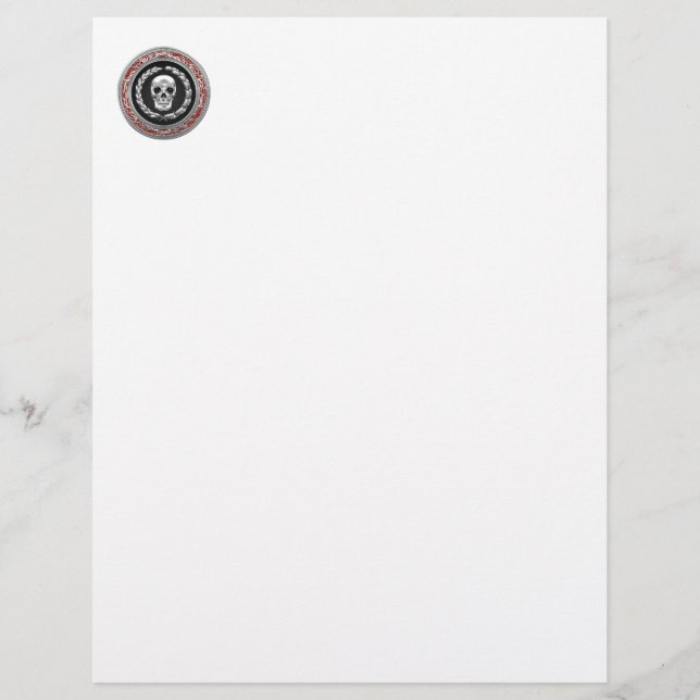 [100] Silver Skull (Front)