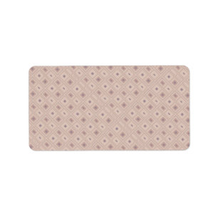 100 Slim : Artistic Soft Colours Patterns Label