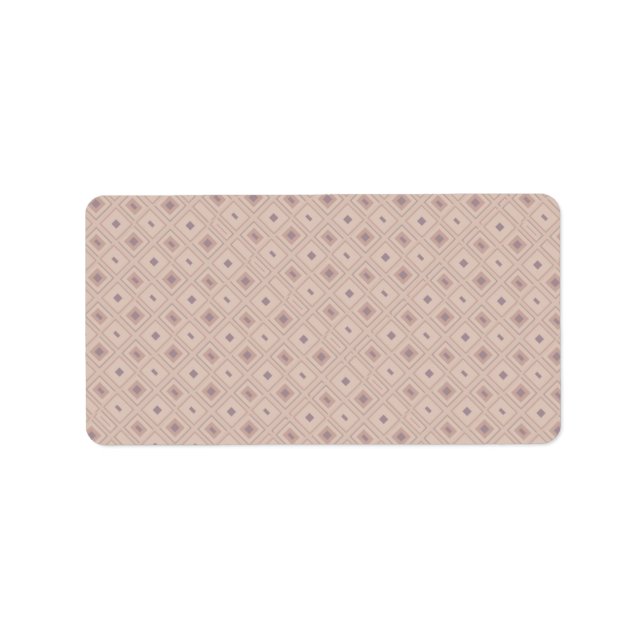 100 Slim : Artistic Soft Colours Patterns Label (Front)