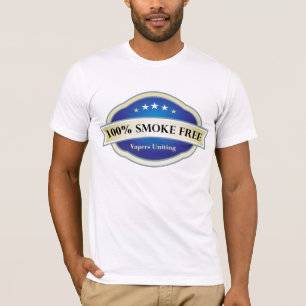 100% Smoke Free, Vapers Uniting T-Shirt