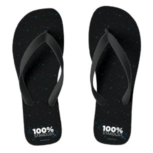 100% Stardust Flip Flops