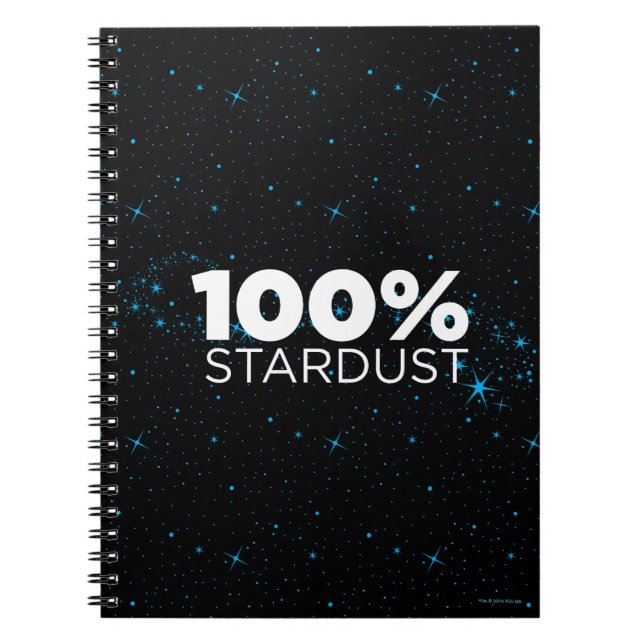100% Stardust Notebook (Front)