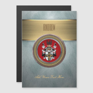 [100] Teutonic Order Coat of Arms Magnetic Invitation