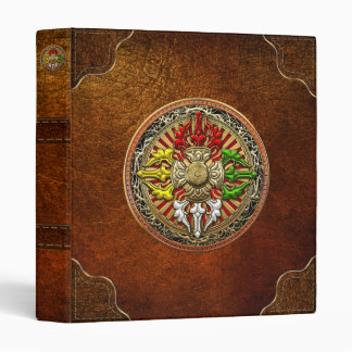[100] Tibetan Double Dorje Mandala Binder