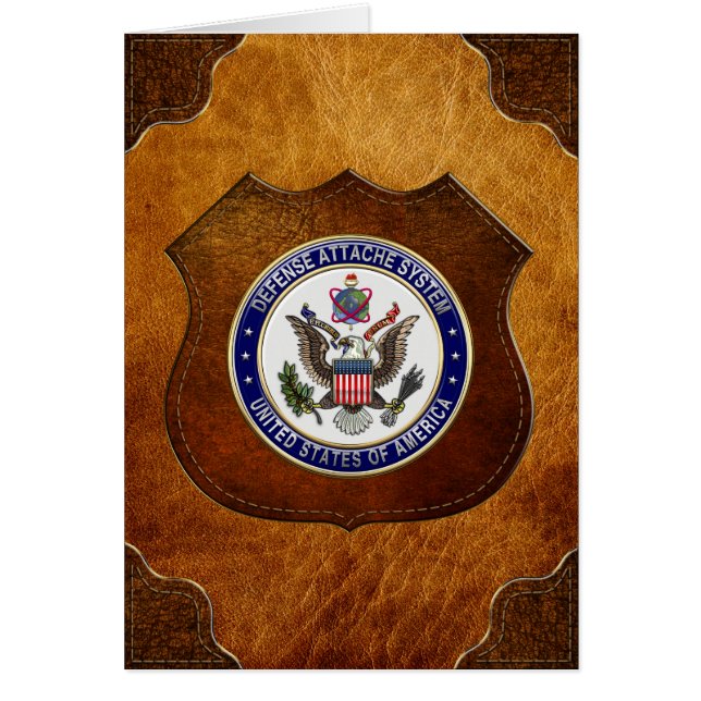 [100] U.S. Defence Attaché System (DAS) Emblem [3D (Front)