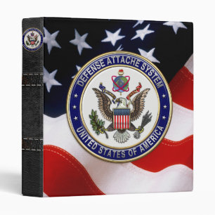 [100] U.S. Defence Attaché System (DAS) Emblem [3D Binder