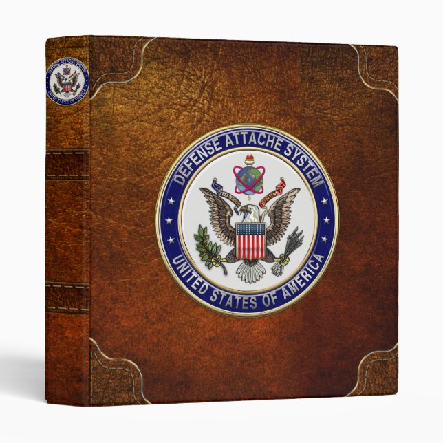 [100] U.S. Defence Attaché System (DAS) Emblem [3D Binder (Front/Spine)