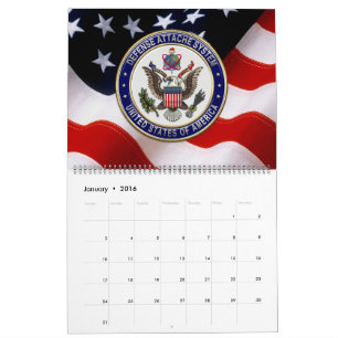 [100] U.S. Defence Attaché System (DAS) Emblem [3D Calendar