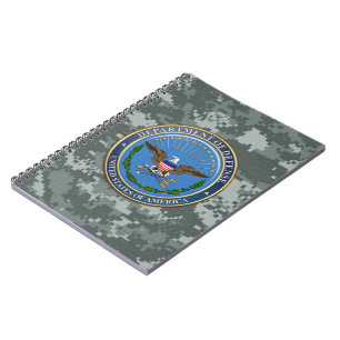[100] U.S. Department of Defence (DOD) Emblem [3D] Notebook